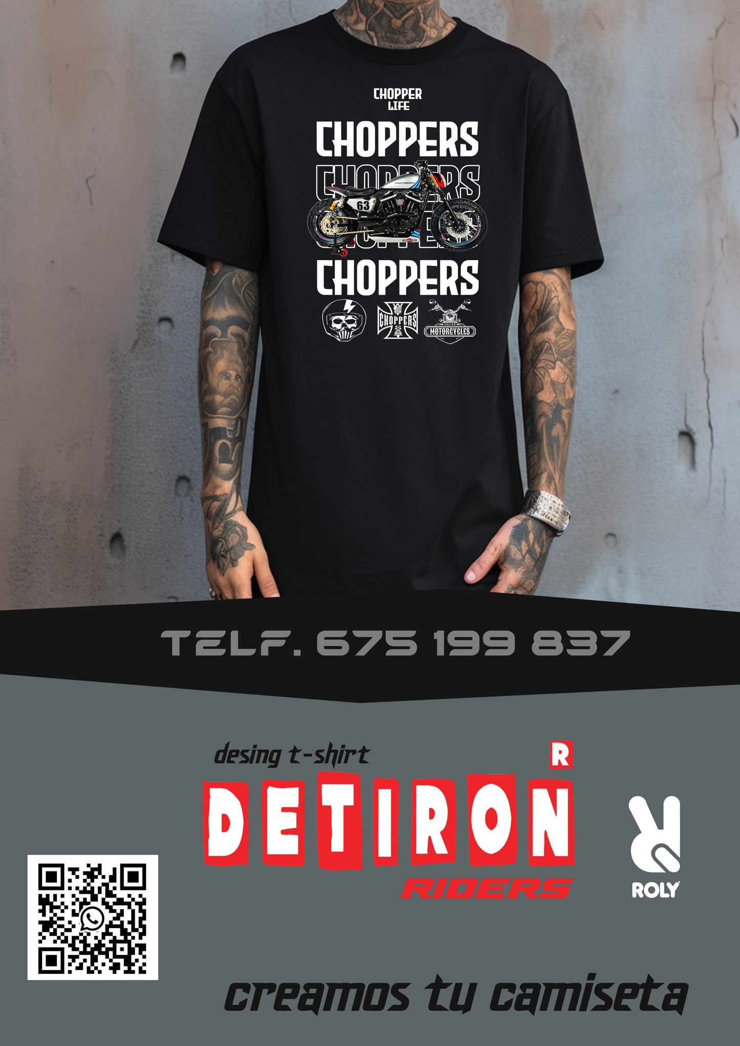 CAMISETA CHOPPERS