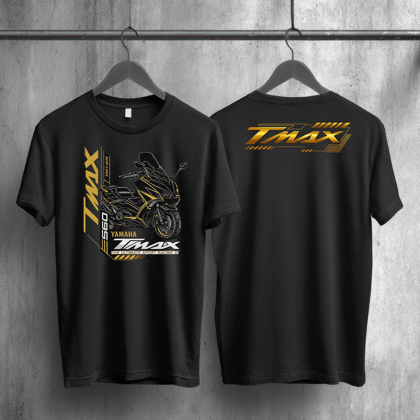 CAMISETA TMAX DORADO