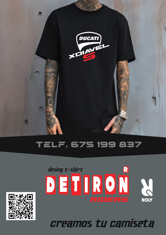 CAMISETA DUCATI DIAVEL VINIL