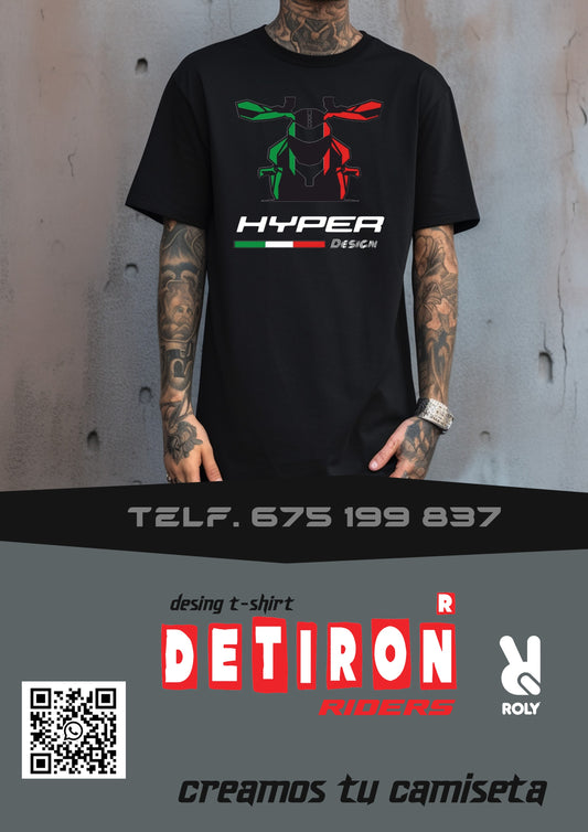CAMISETA DUCATI HYPER DESING