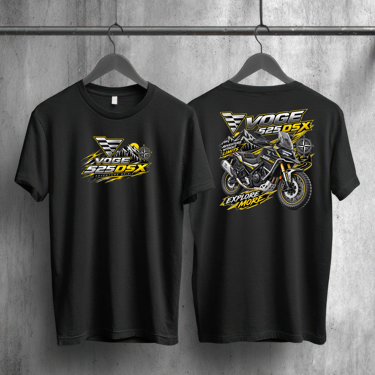 Camiseta VOGE 525 DSX personalizada para motociclistas