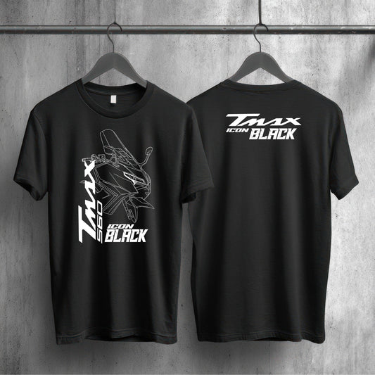 CAMISETA TMAX 560 ICON BLACK